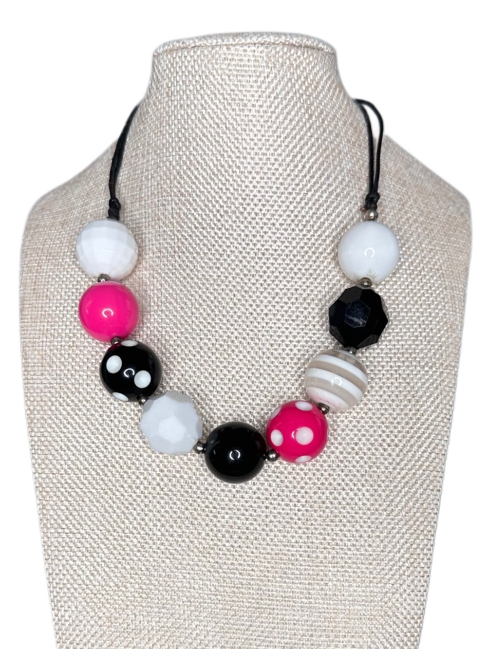 5/$25 😻 Colorful Retro Acrylic Beaded Necklace